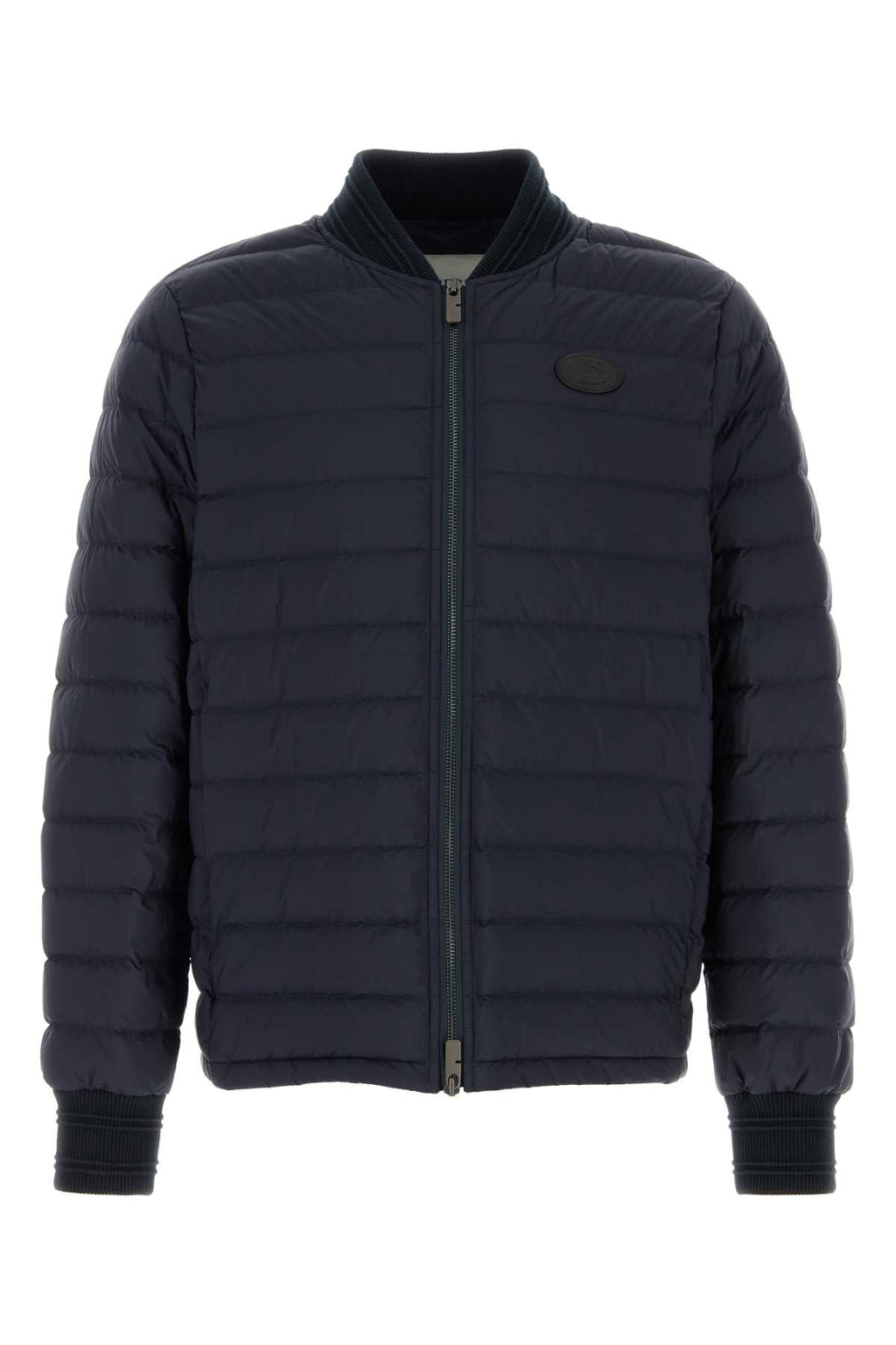 Burberry Men Navy Blue Nylon Down Jacket