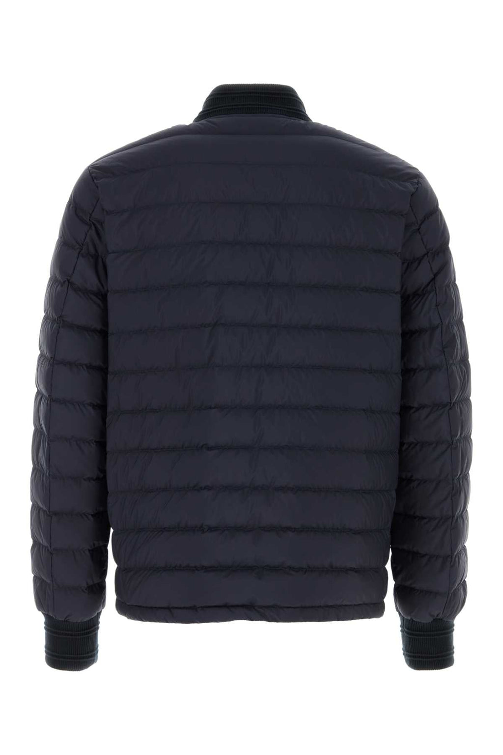 Burberry Men Navy Blue Nylon Down Jacket