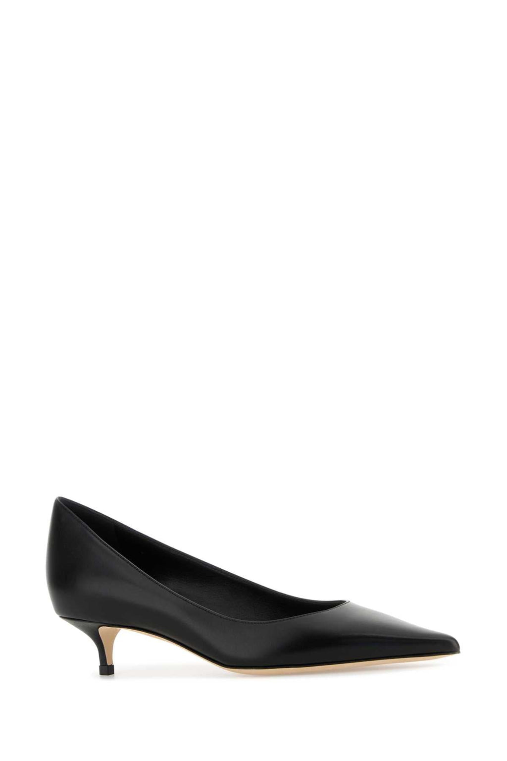 Jimmy Choo Women Black Leather Amelia Pumps