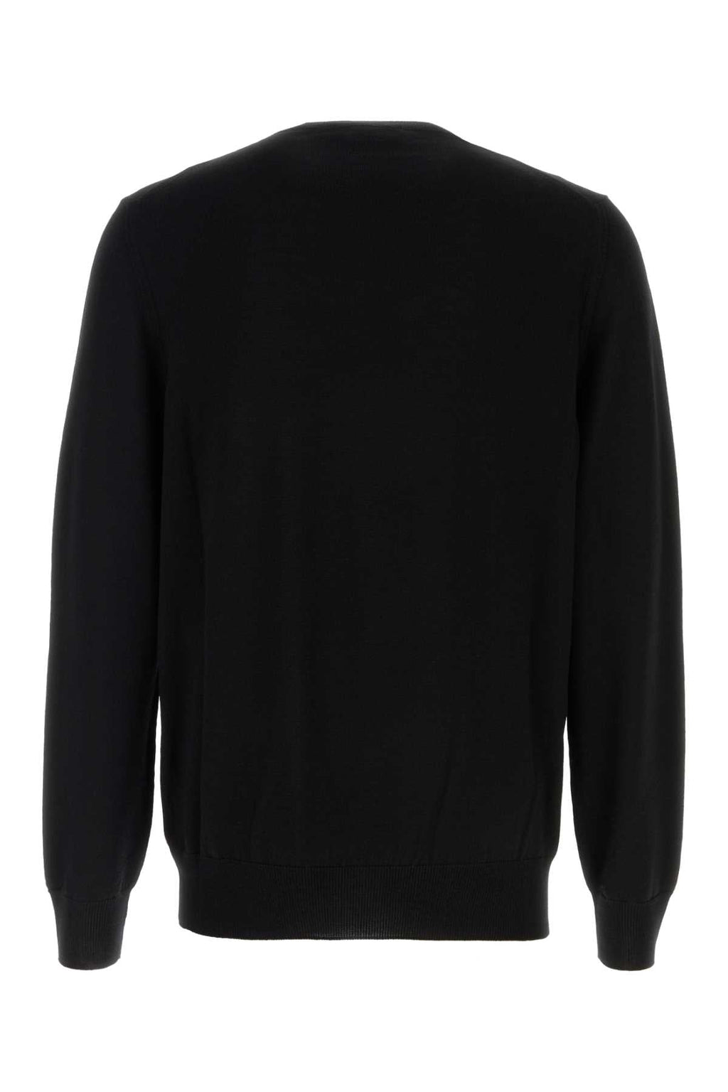 Alexander Mcqueen Men Black Wool Sweater