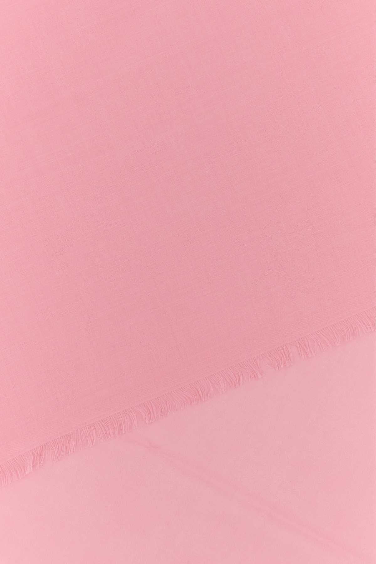 Alexander Mcqueen Women Pink Wool Blend Foulard