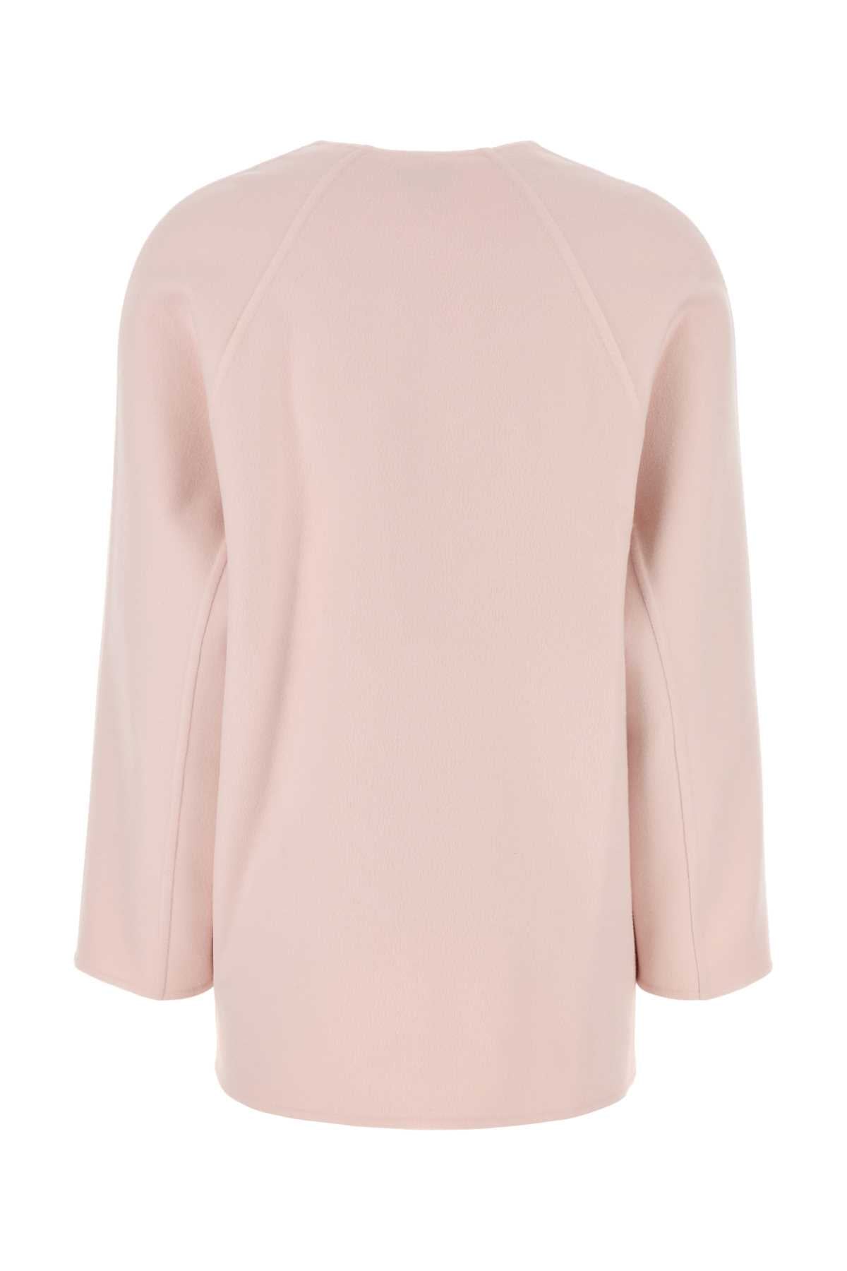 Bottega Veneta Women Pastel Pink Wool Blend Cardigan