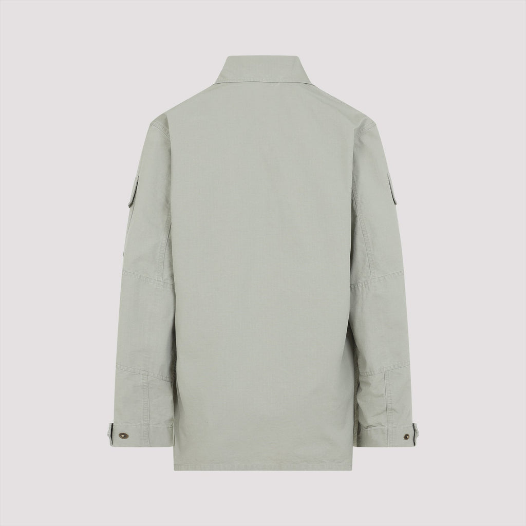 Balenciaga Long Sleeves Military Shirt Men