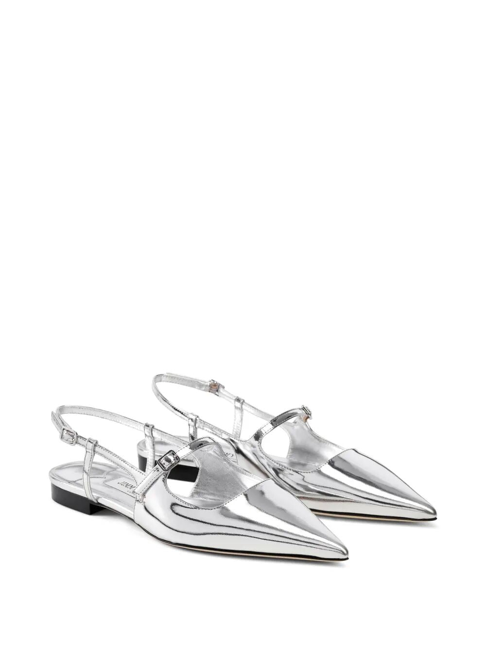 Jimmy Choo Women Didi Leather Ballet Flats