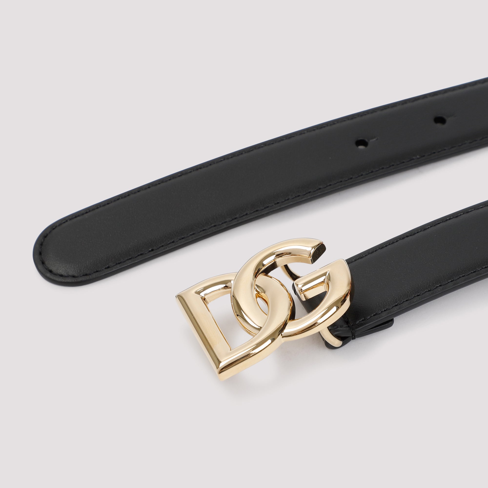 Dolce & Gabbana Logo Leather Belt Women