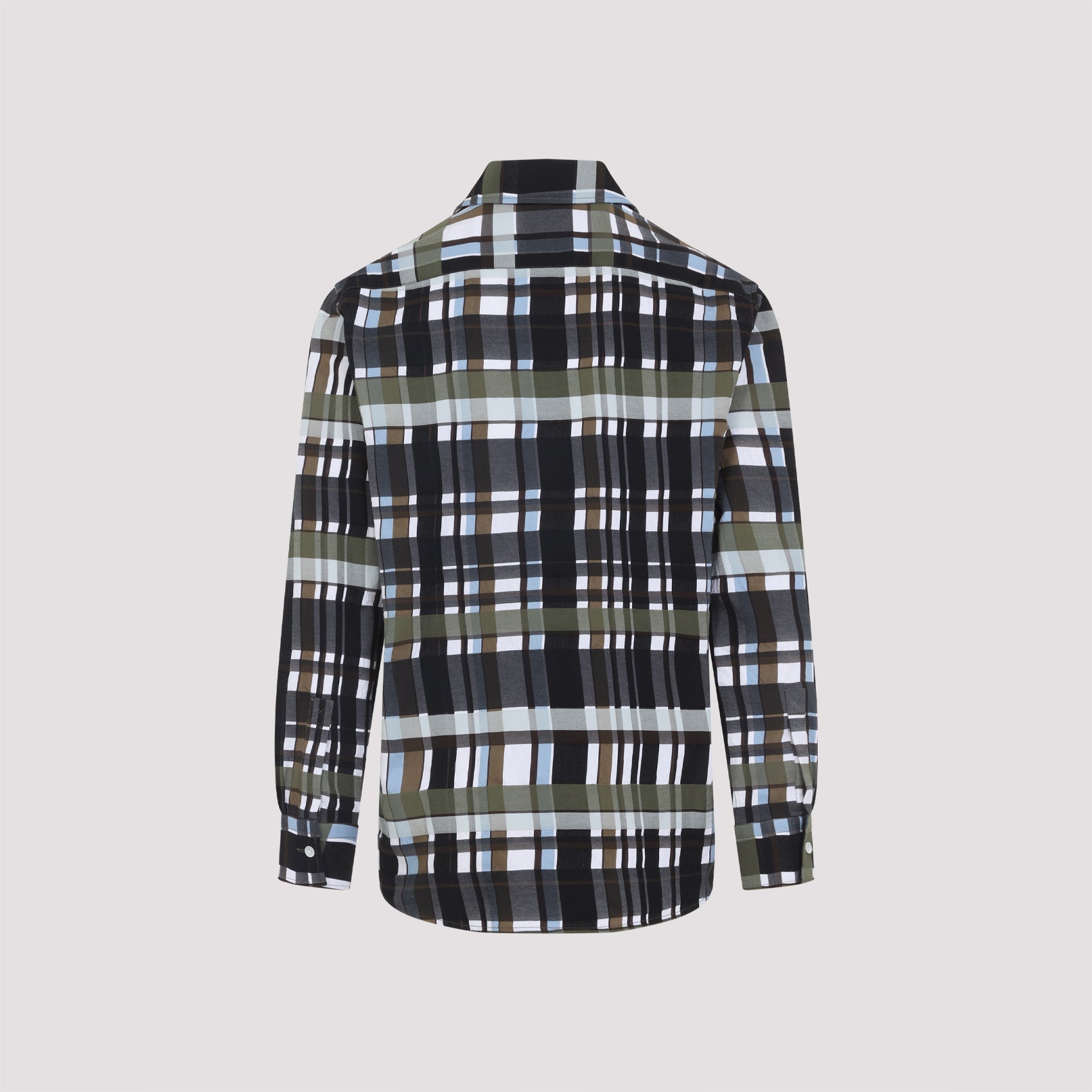 Bottega Veneta Cotton Check Shirt Men