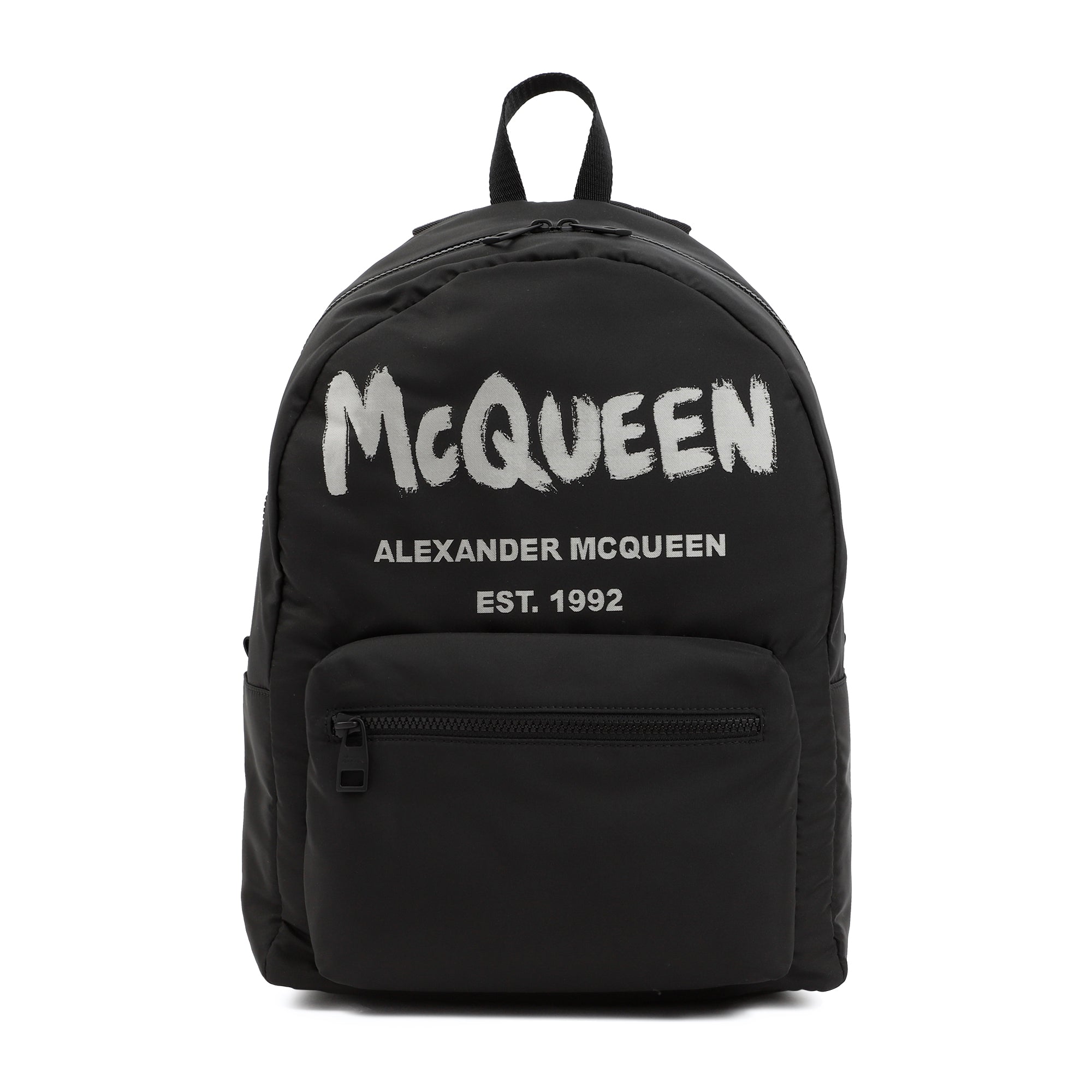 Alexander Mcqueen Graffiti Metropolitan Printed Backpack Men