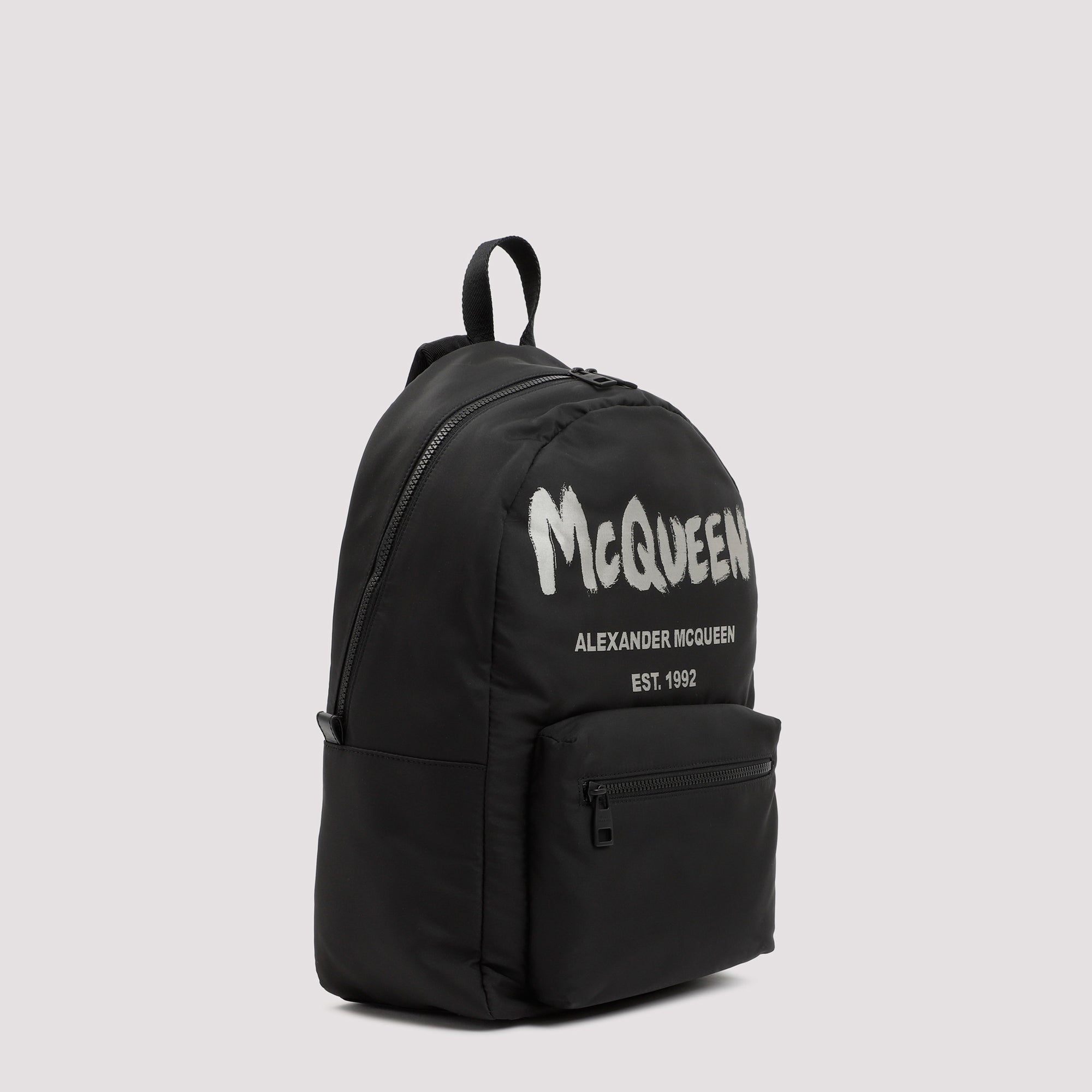 Alexander Mcqueen Graffiti Metropolitan Printed Backpack Men