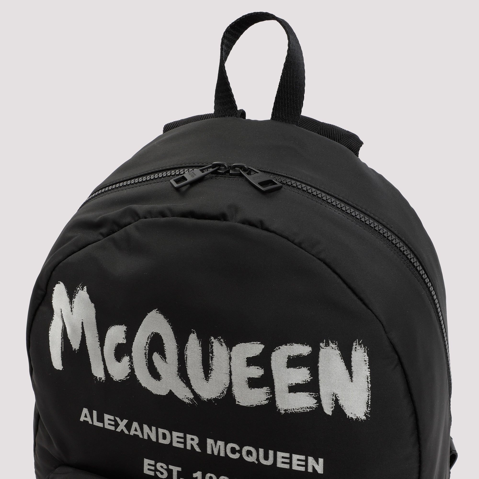 Alexander Mcqueen Graffiti Metropolitan Printed Backpack Men