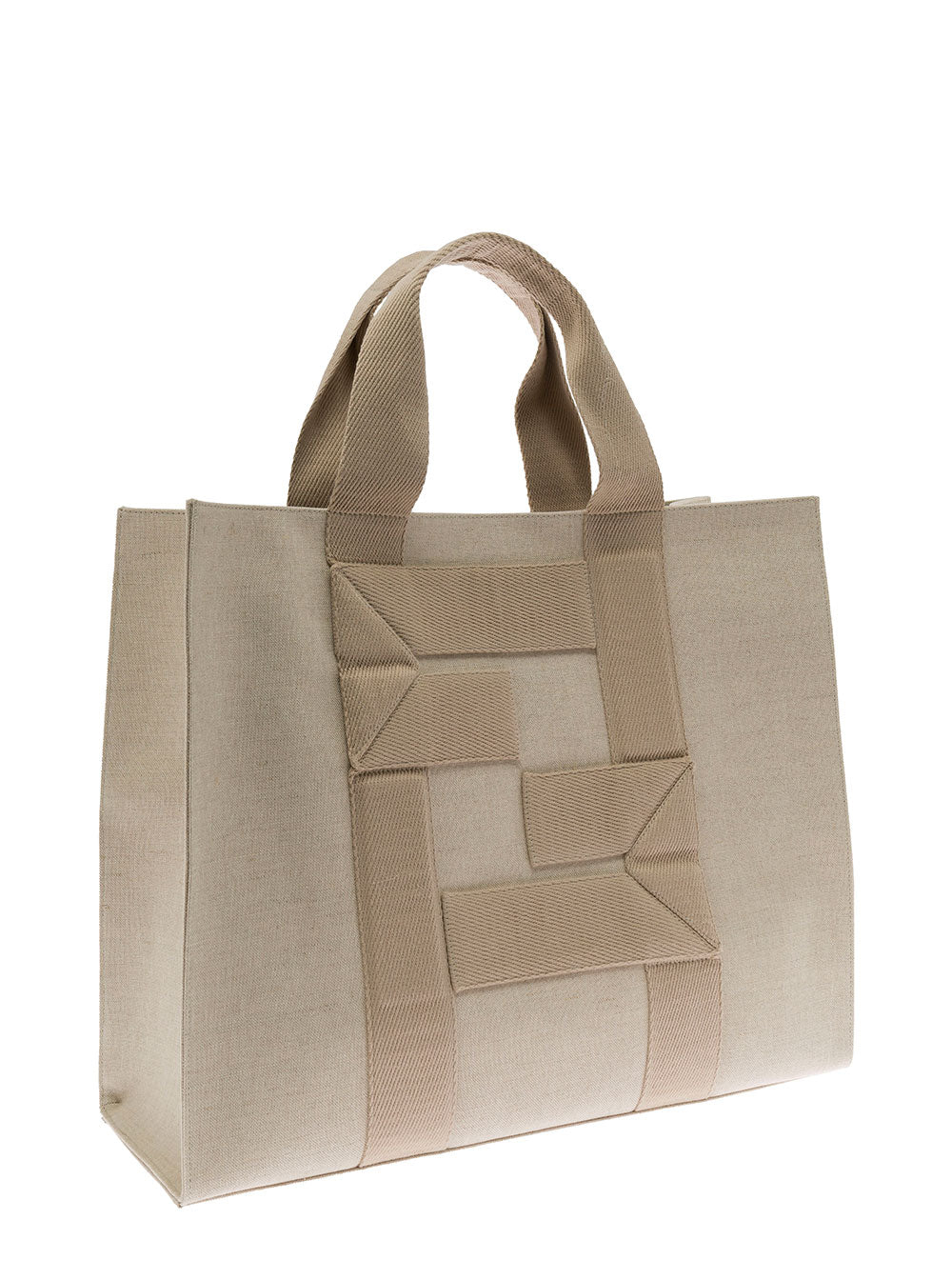 Fendi Men Fendi Ma's  Beige Fabric Handbag