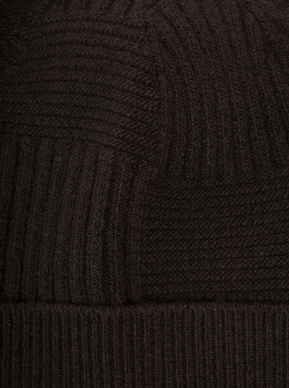 Bottega Veneta Men Bottega Veneta Brown Woven Wool Hat Man
