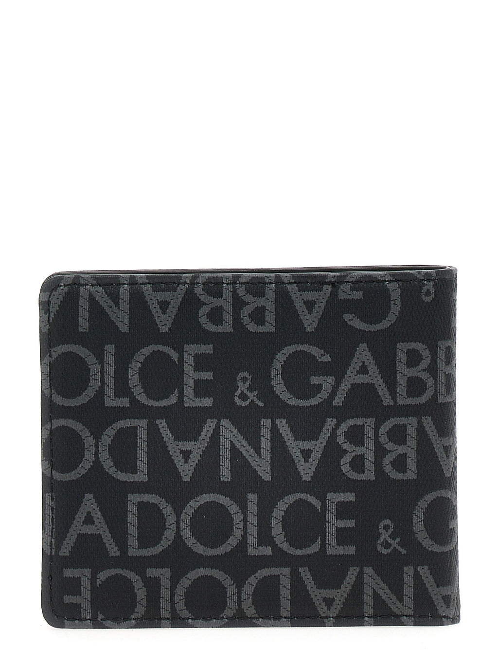 Dolce & Gabbana Men Jacquard Logo Wallet