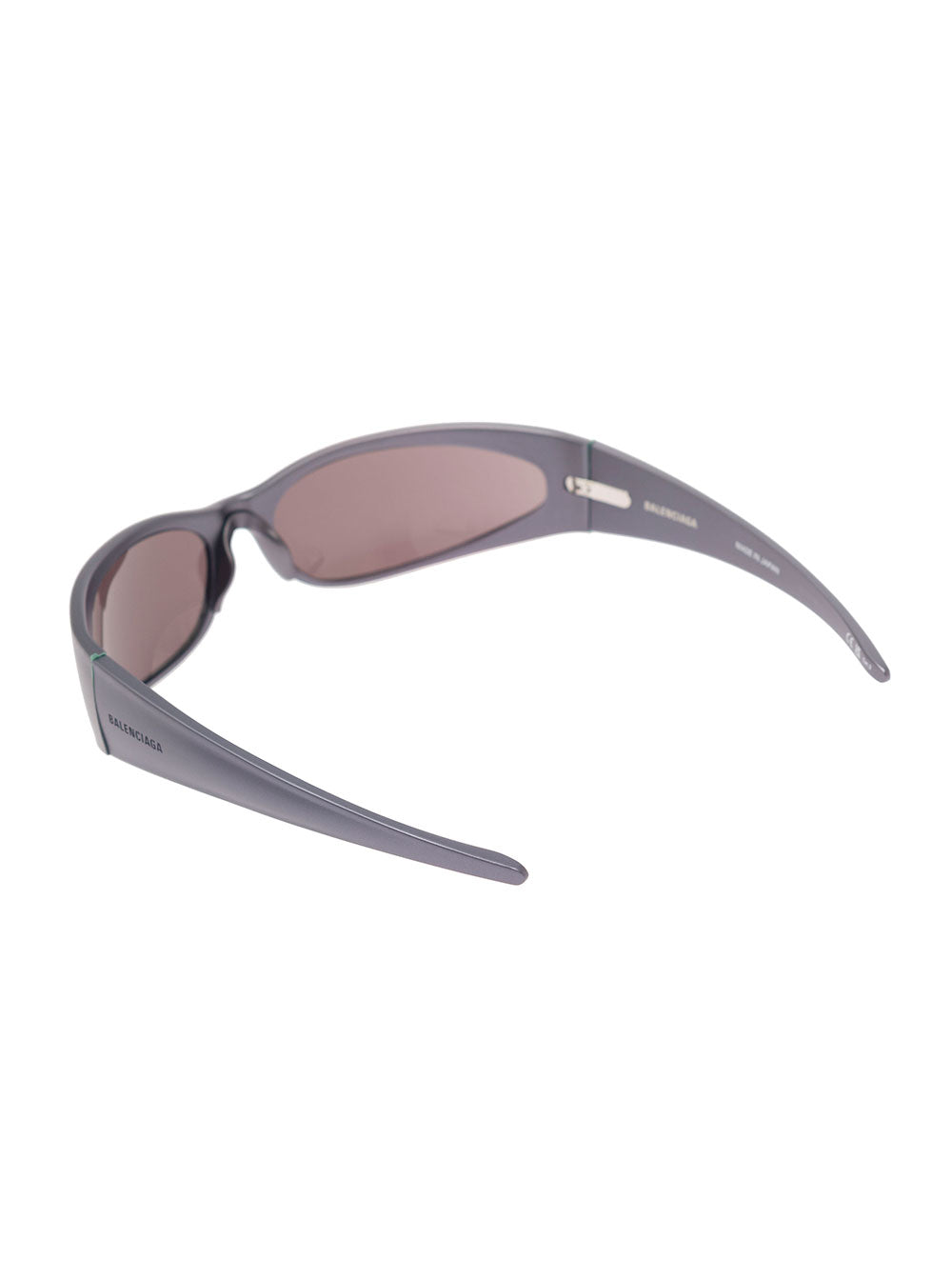 Balenciaga Women Grey 'Reverse Xpander 2.0 Rectangle' With Logo In Aluminum Woman