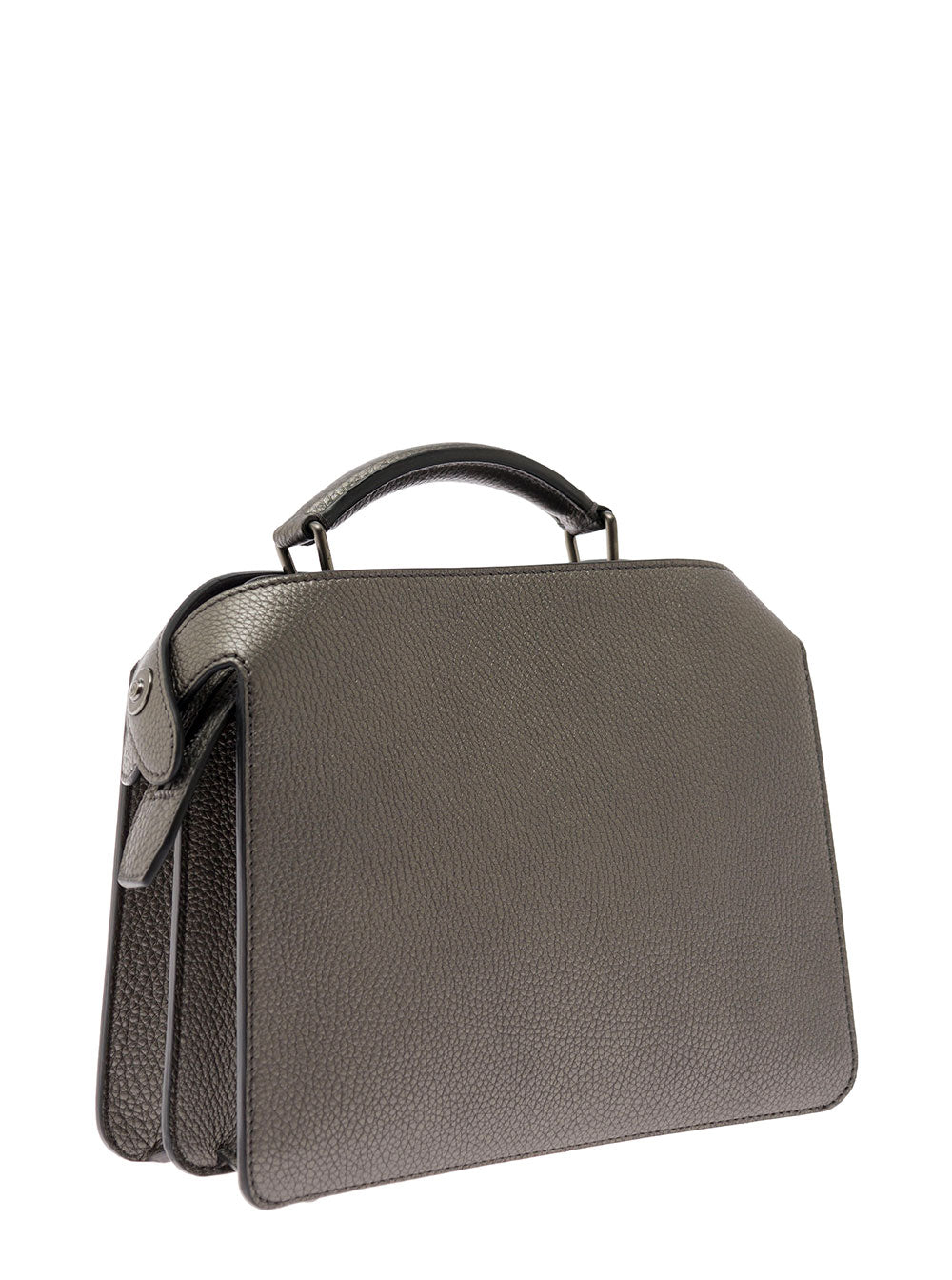 Fendi Men Pekaboo Matal Leather L