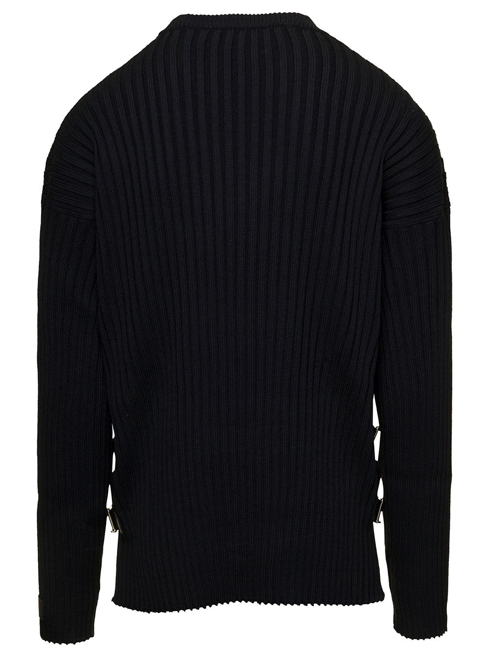 Versace Men Maglia Girocollo Buckle Look Sfilata