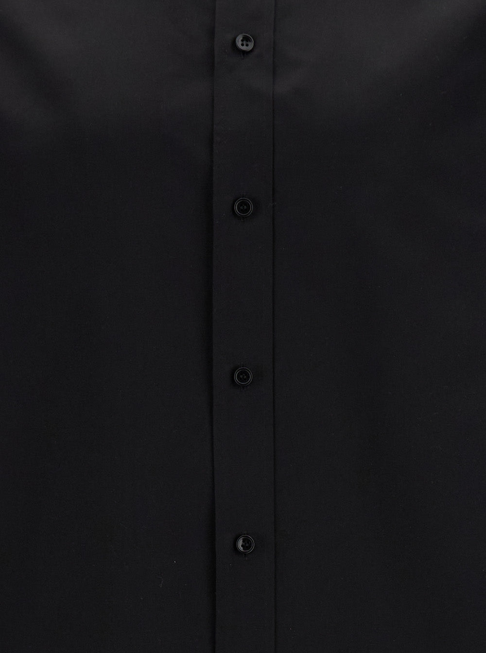 Saint Laurent Men Black Oversize Satin Shirt In Silk Woman