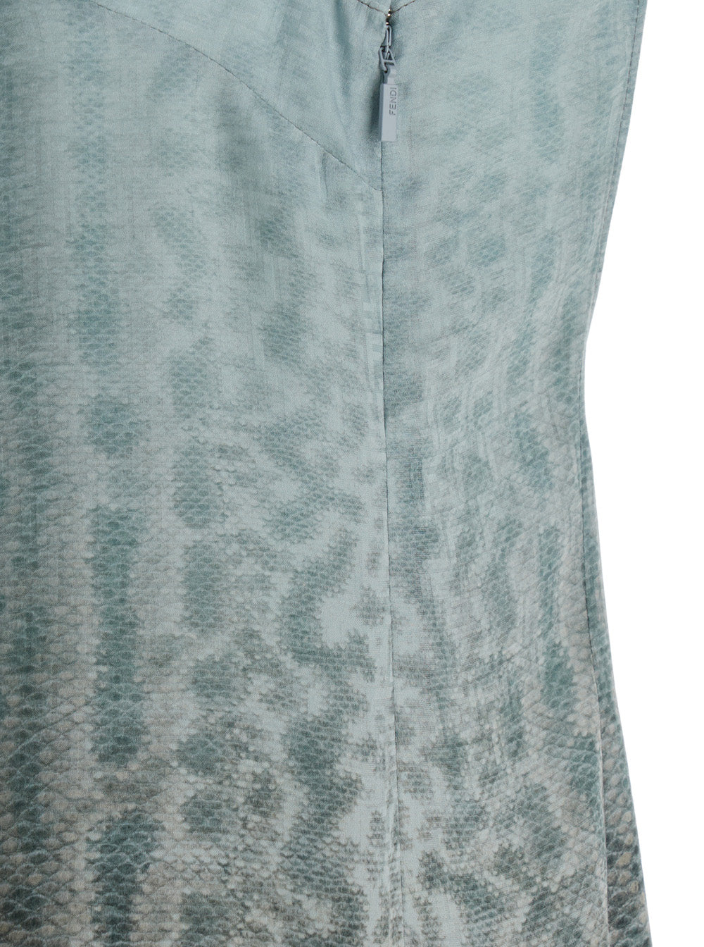 Fendi Women Multicolor Animalier Dress In Silk Woman