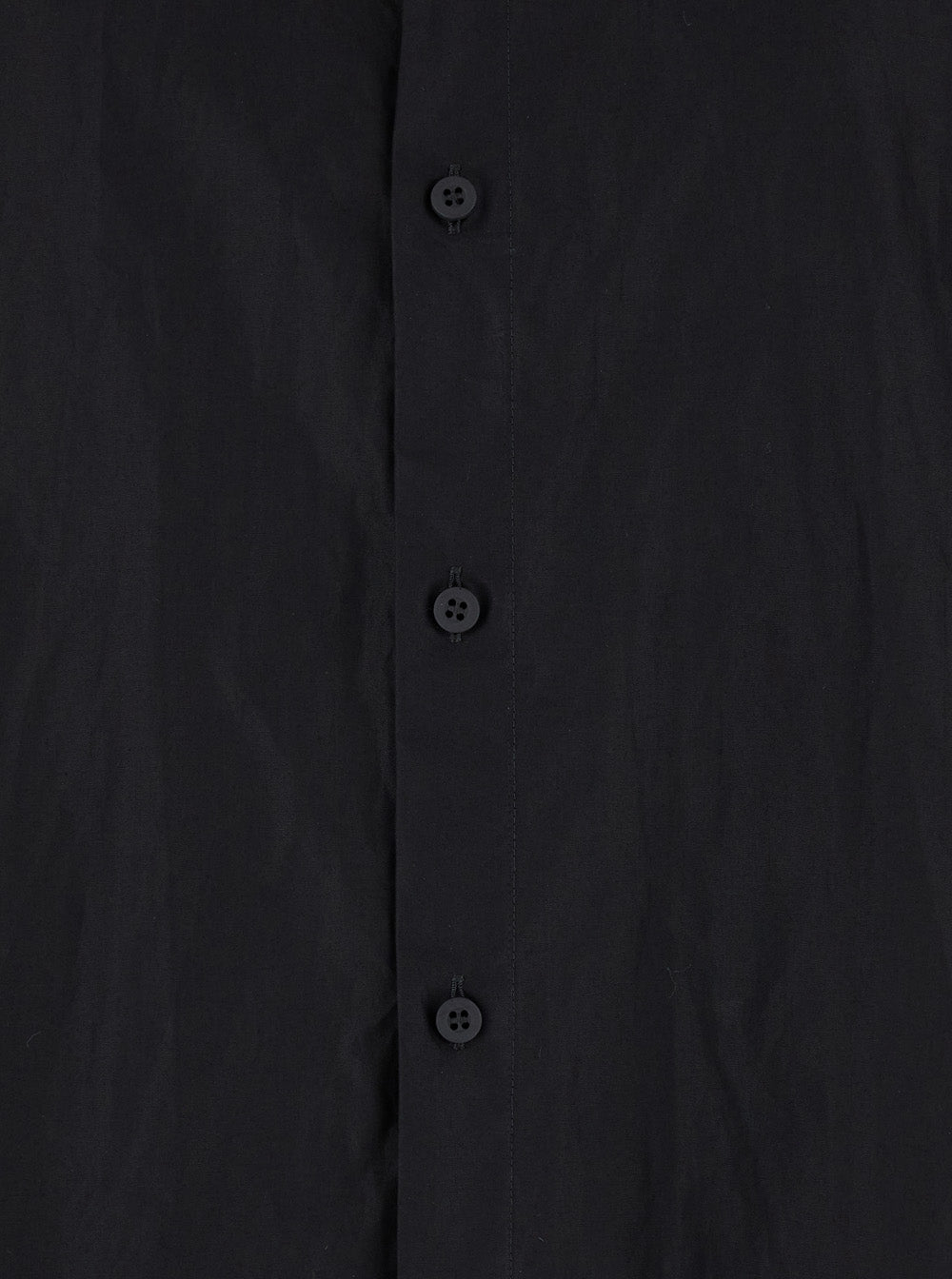 Balenciaga Women Black Dress With Classic Collar In Cotton Woman