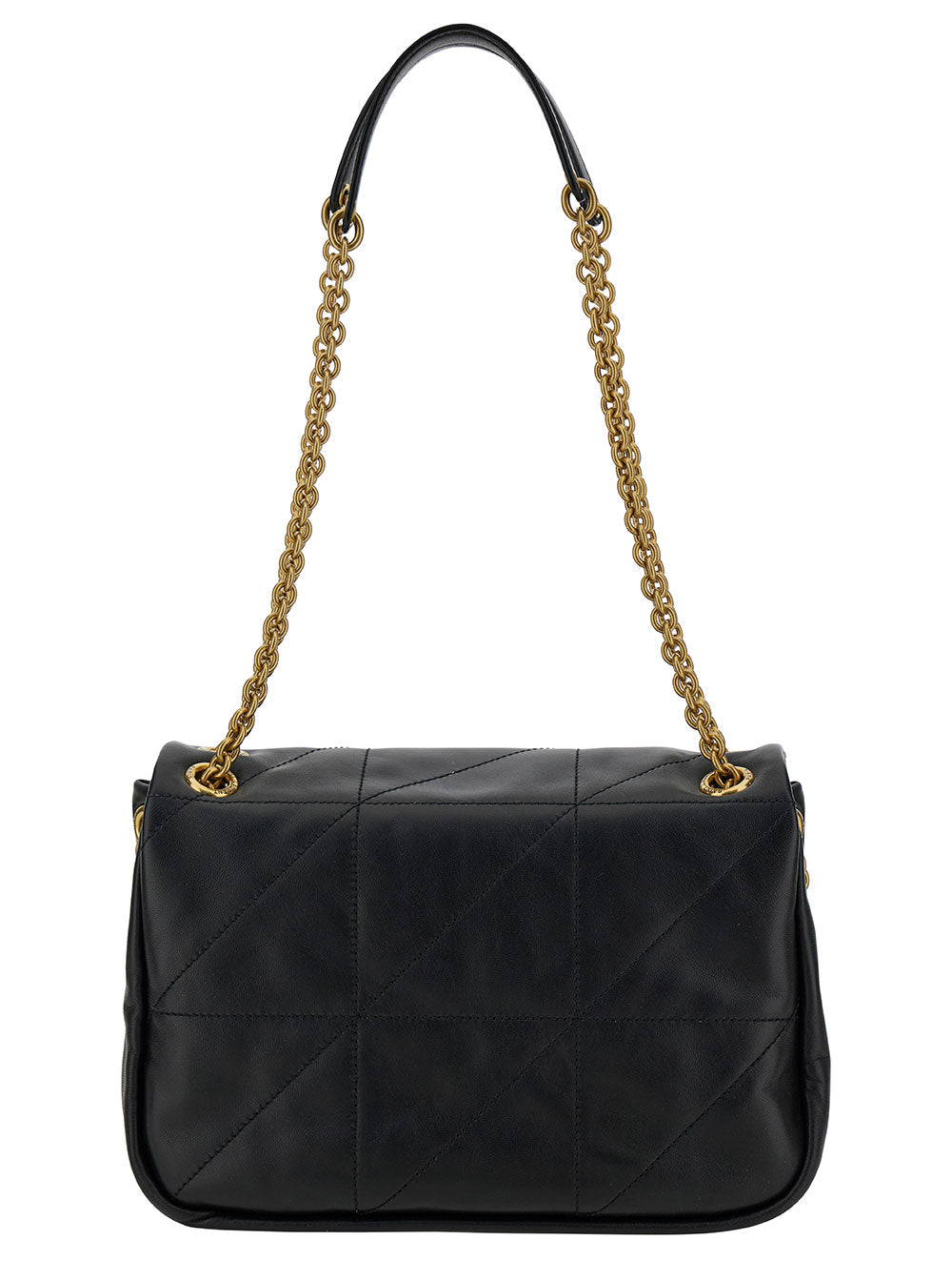 Saint Laurent Women 'Small Jamie 4.3' Black Crossbody Bag With Cassandre Detail In Quilted Leather Woman