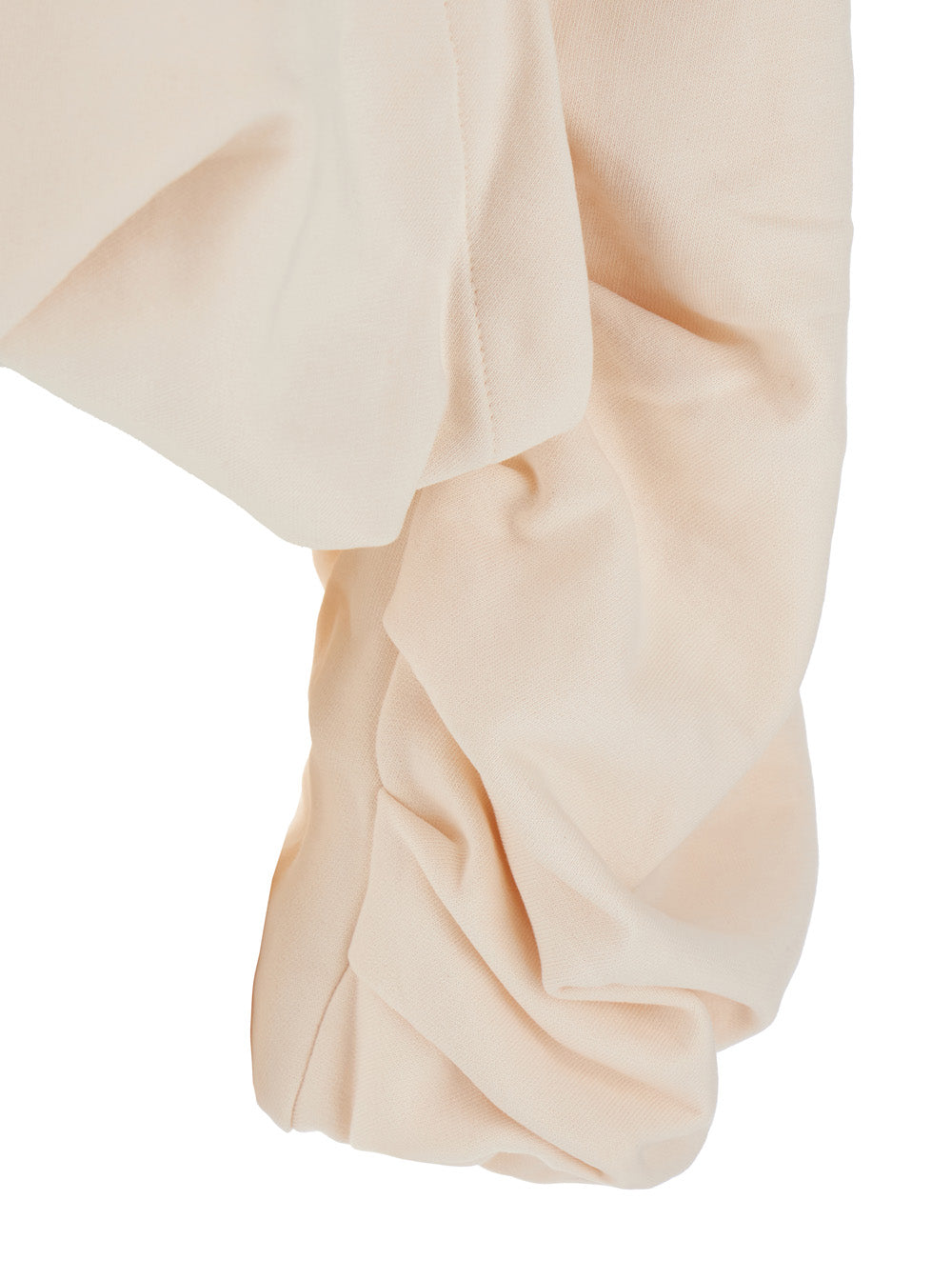 Dries Van Noten Women White Hoodie With Puffed Sleeve In Cotton Woman