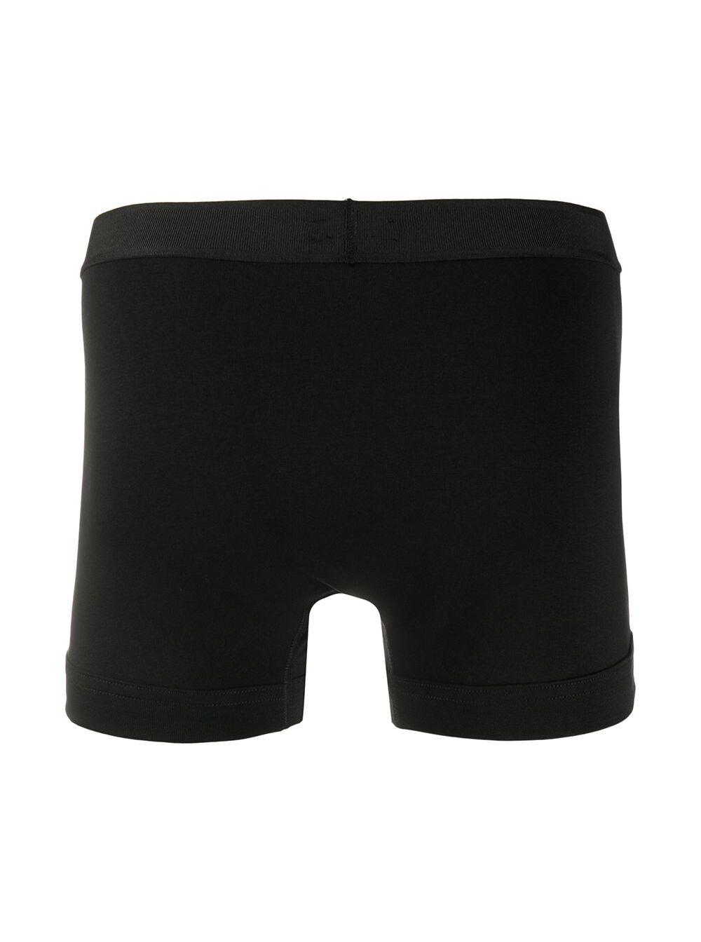 Tom Ford Men Black Cotton Boxer With Logo