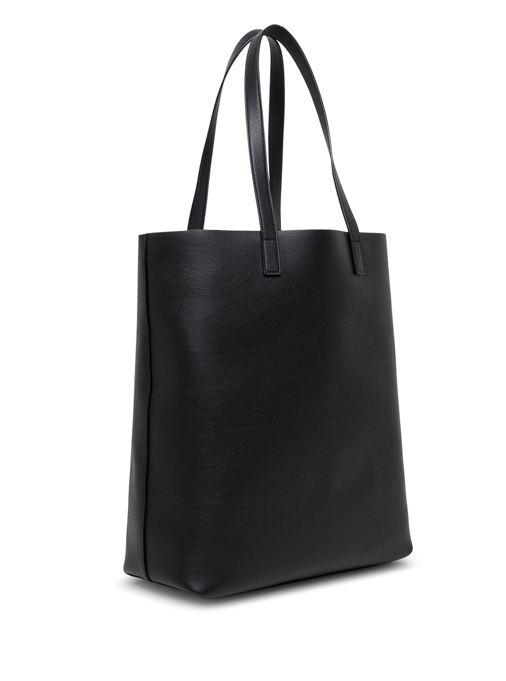 Saint Laurent Men Shopping Bold Handbag In Black Leather
