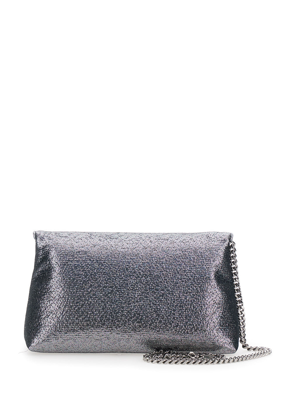 Tom Ford Women 'Nobile' Metallic Mini Bag With Laminated Effect And Chain-Link Shoulder Strap In Cotton Blend Woman