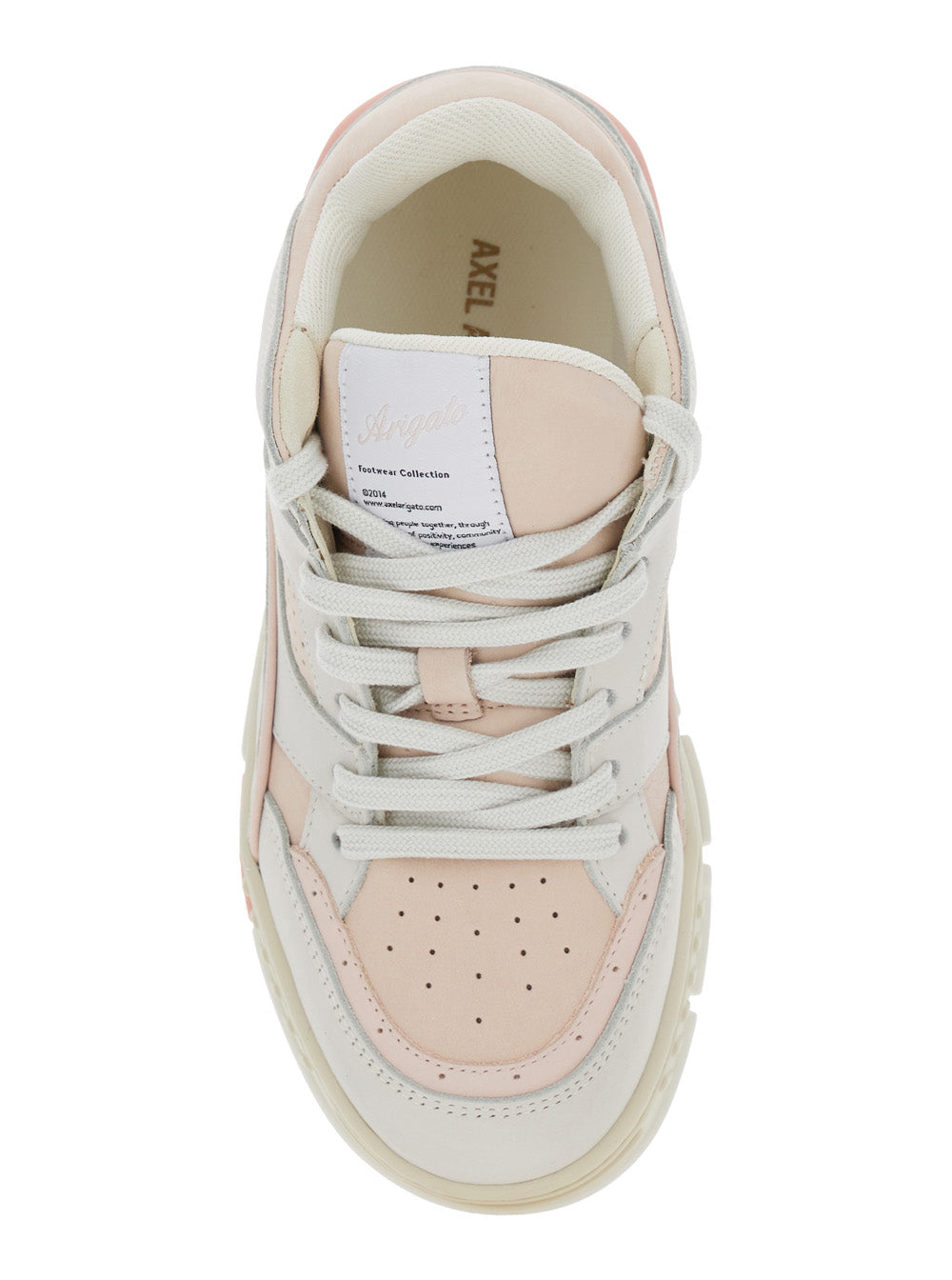 Axel Arigato Women 'Area Lo' Pink Low Top Sneakers With Logo Patch On The Tongue And Chunky Sole In Leather Woman