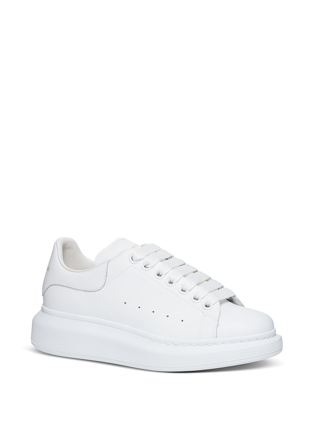 Alexander Mcqueen Women 'Big Sole' White Low Top Sneakers In Leather Woman