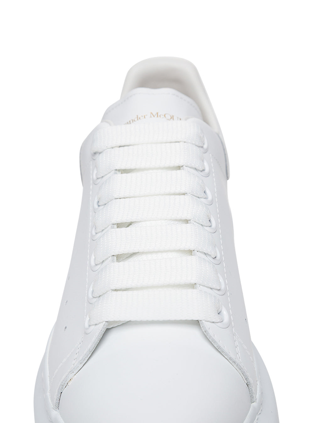 Alexander Mcqueen Women 'Big Sole' White Low Top Sneakers In Leather Woman