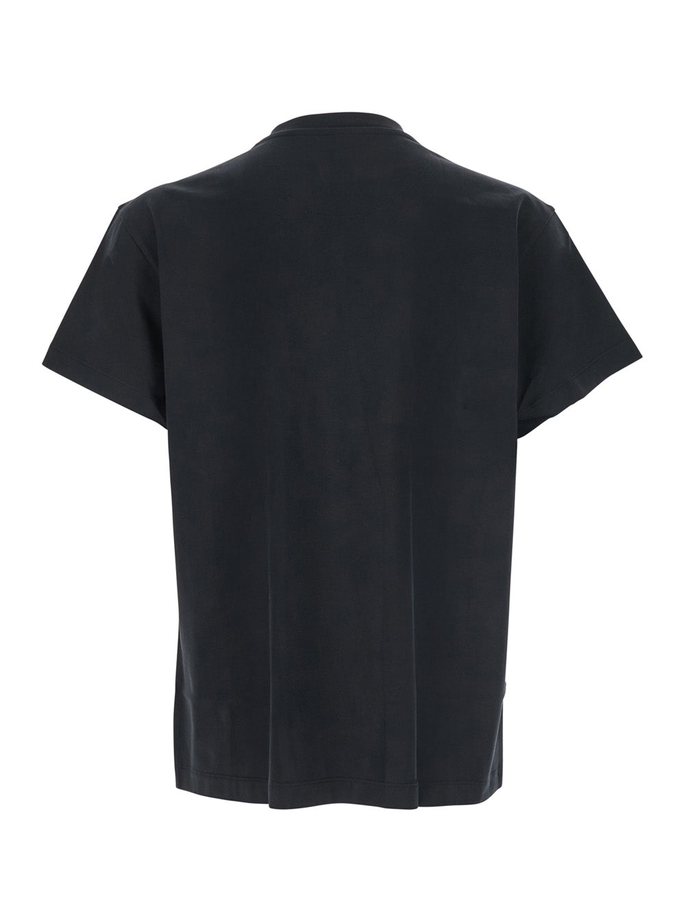 Jil Sander Men Multicolor Set Of Three Crewneck T-Shirts With Logo Patch On The Front In Cotton Man