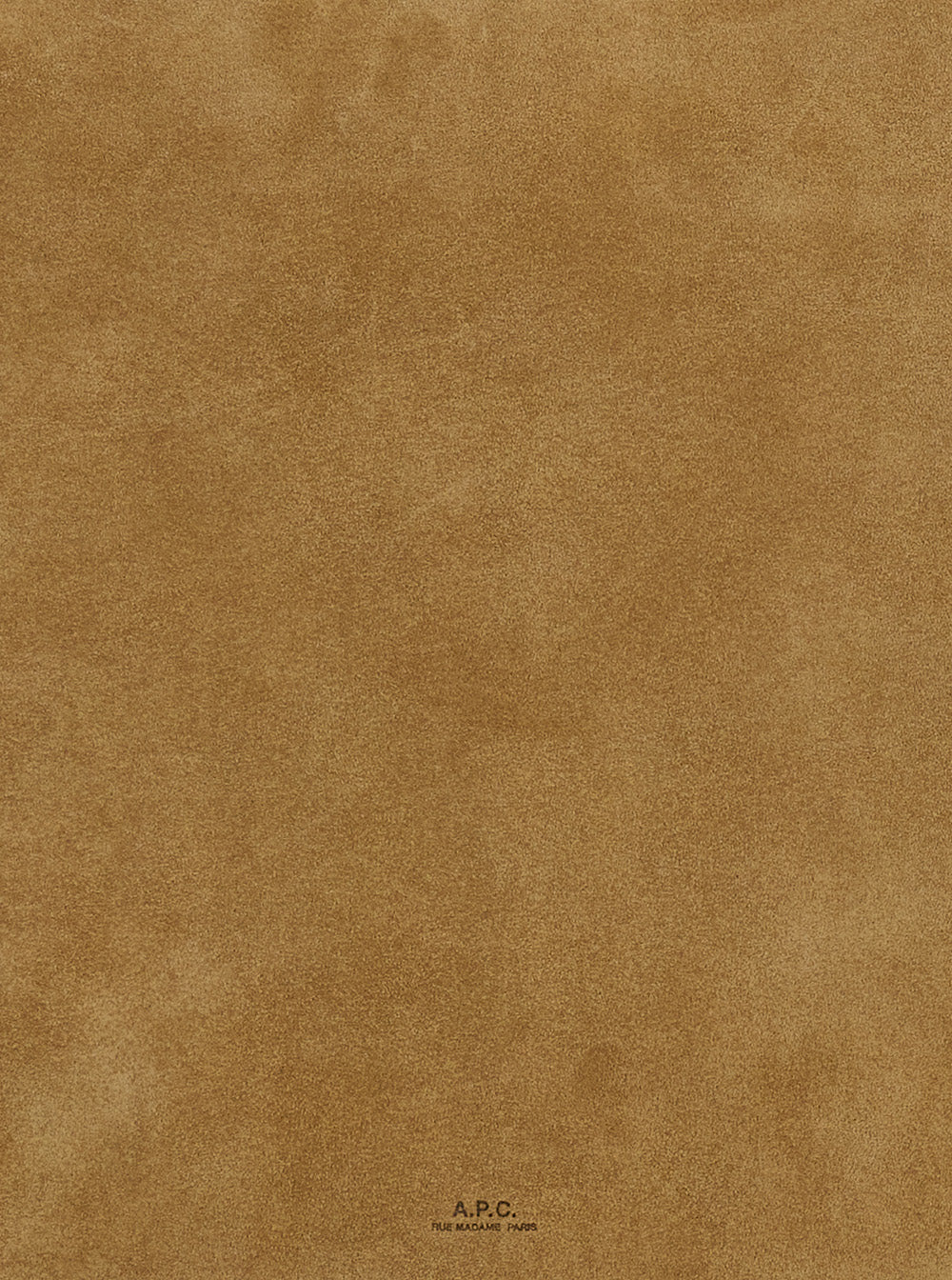 A.P.C. Women 'Vera' Beige Shoulder Bag With Top Handle And Zip Closure In Suede Woman