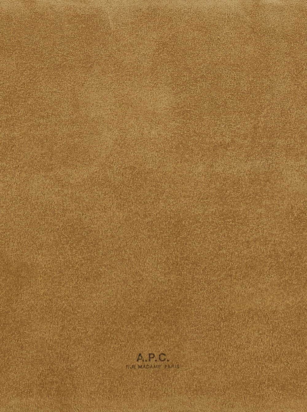 A.P.C. Women 'Vera' Beige Shoulder Bag With Top Handle And Zip Closure In Suede Woman