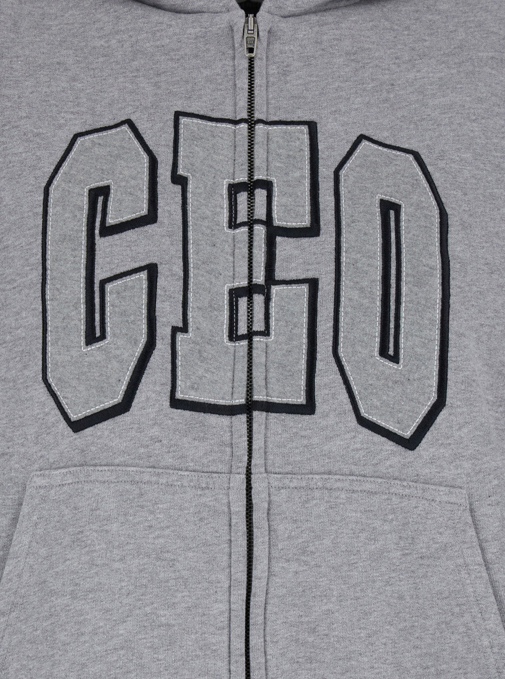 Balenciaga Women Grey Sweatshirt With Drawstring Hood And Print On The Front In Cotton Woman