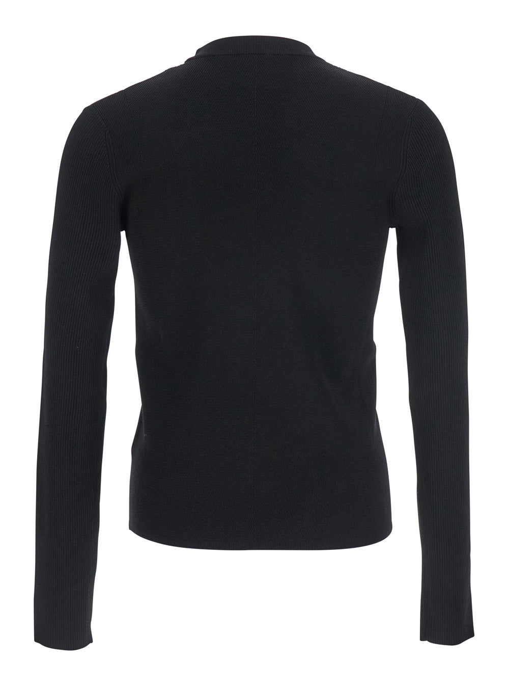 Diesel Men 'Zacary' Black T-Shirt With Round Neck And Oval D Cut-Out On The Front In Tech Fabric Man