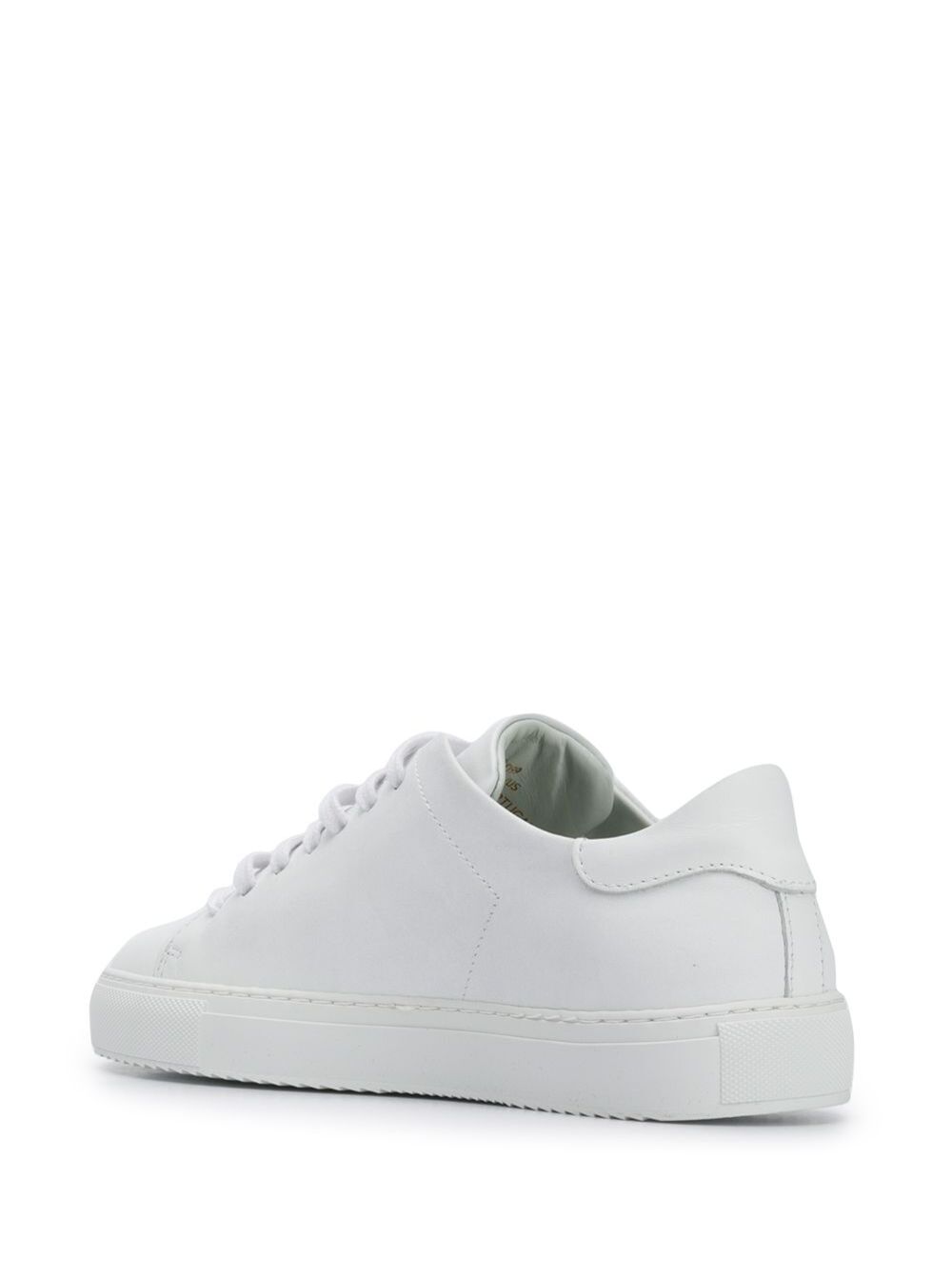 Axel Arigato Women 'Clean 90' White Sneakers With Printed Logo In Leather Woman Axel Arigato