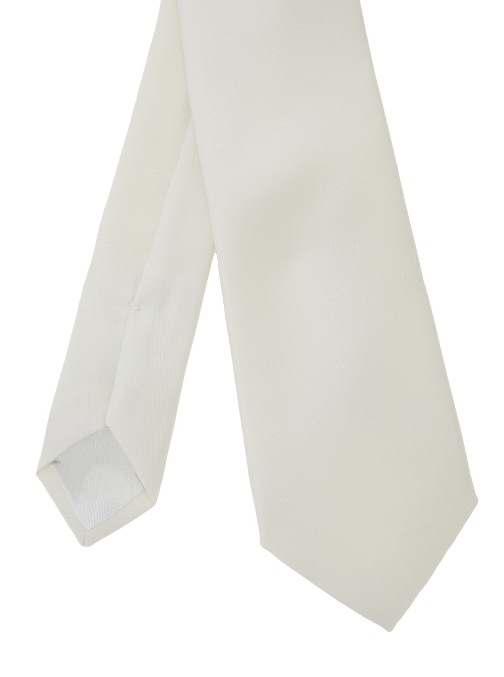 Tagliatore Men White Classic Tie In Fabric Man
