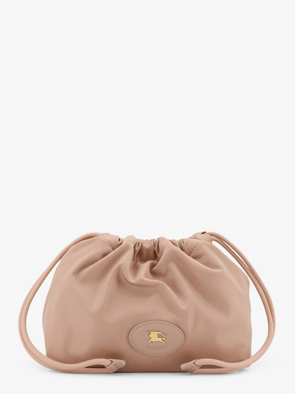 Burberry Women Horseshoe Drawstring Clutch Bag