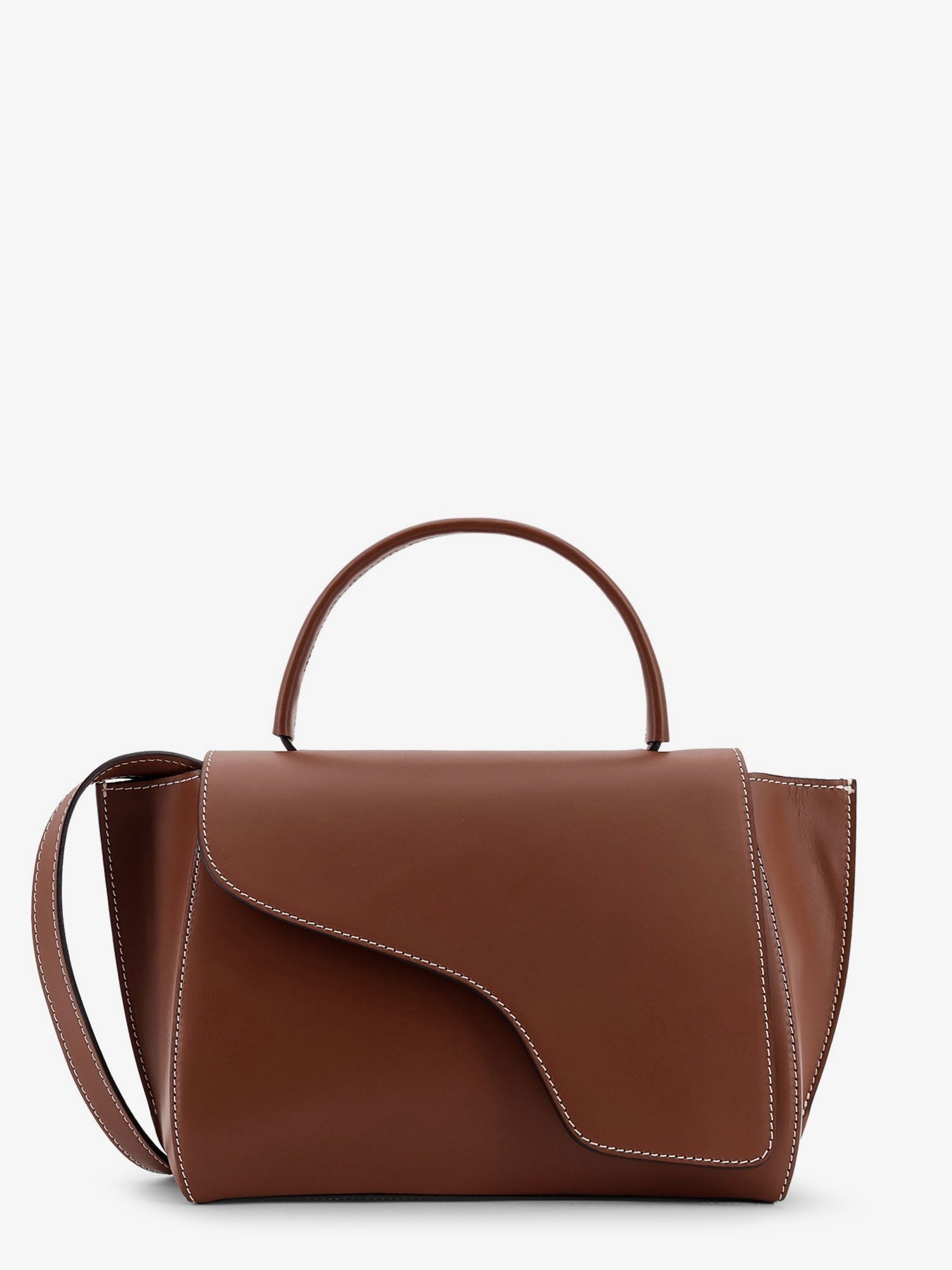 Atp Atelier Women Arezzo Leather Shoulder Bag