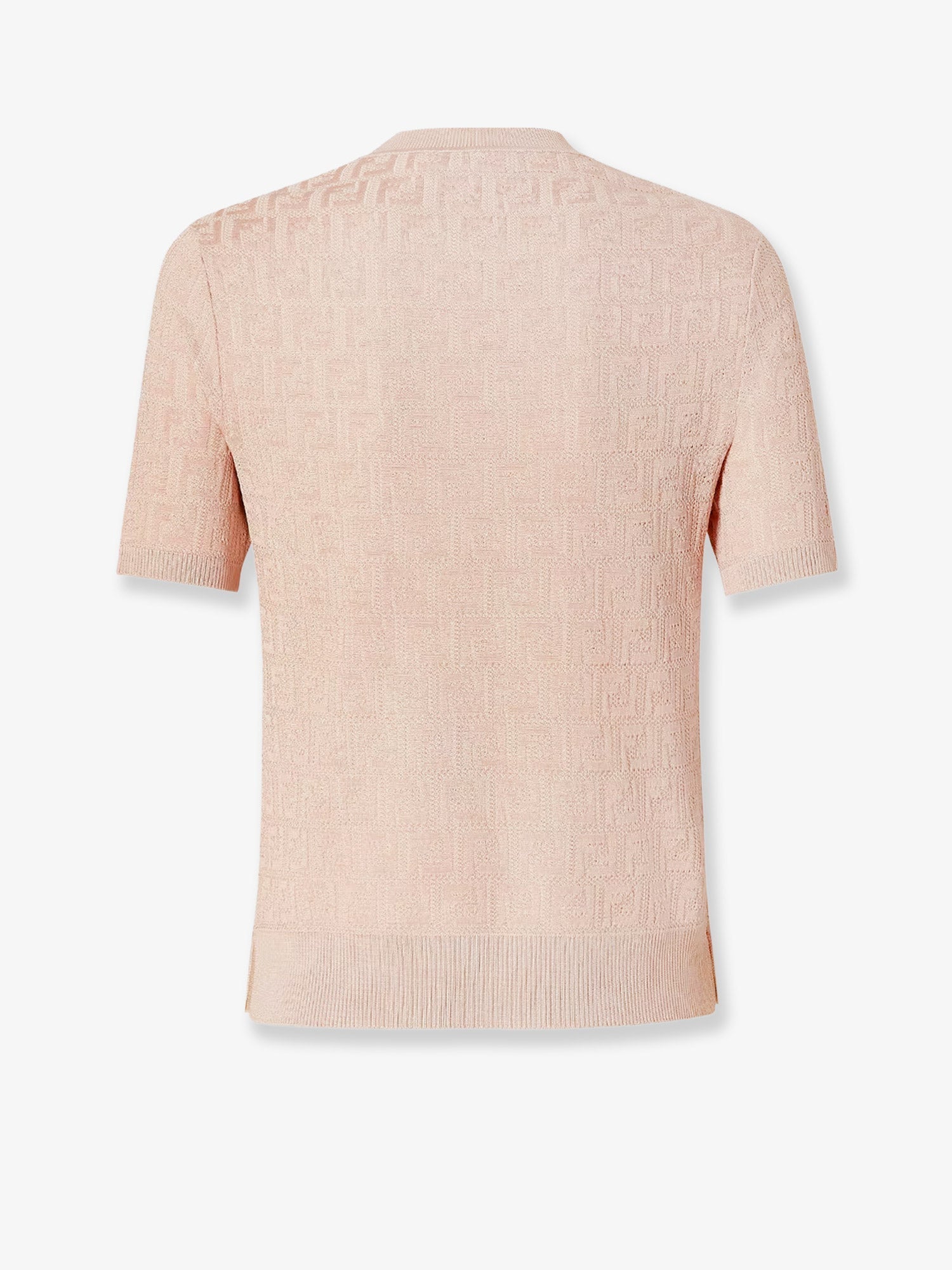 Fendi Women Ff Cotton And Viscose Sweater
