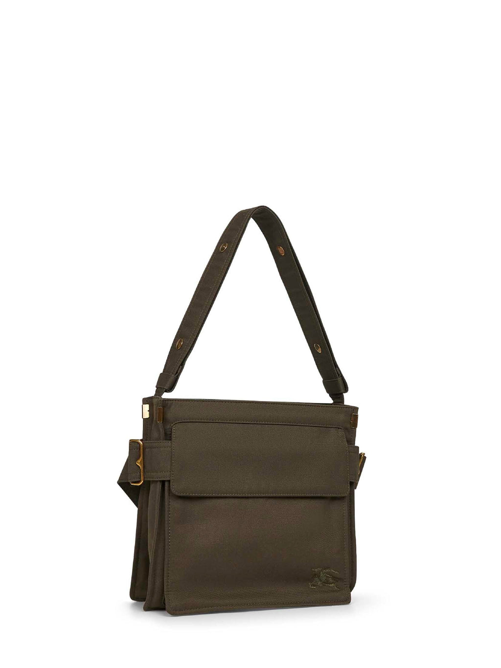 Burberry Men Green Small Trench Tote Crossbody Bag