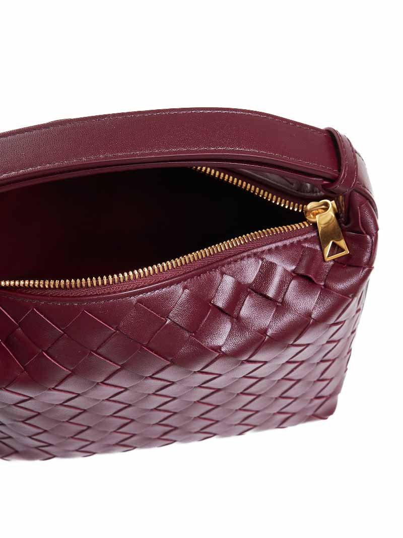 Bottega Veneta Women Mini Wallace Leather Shoulder Bag