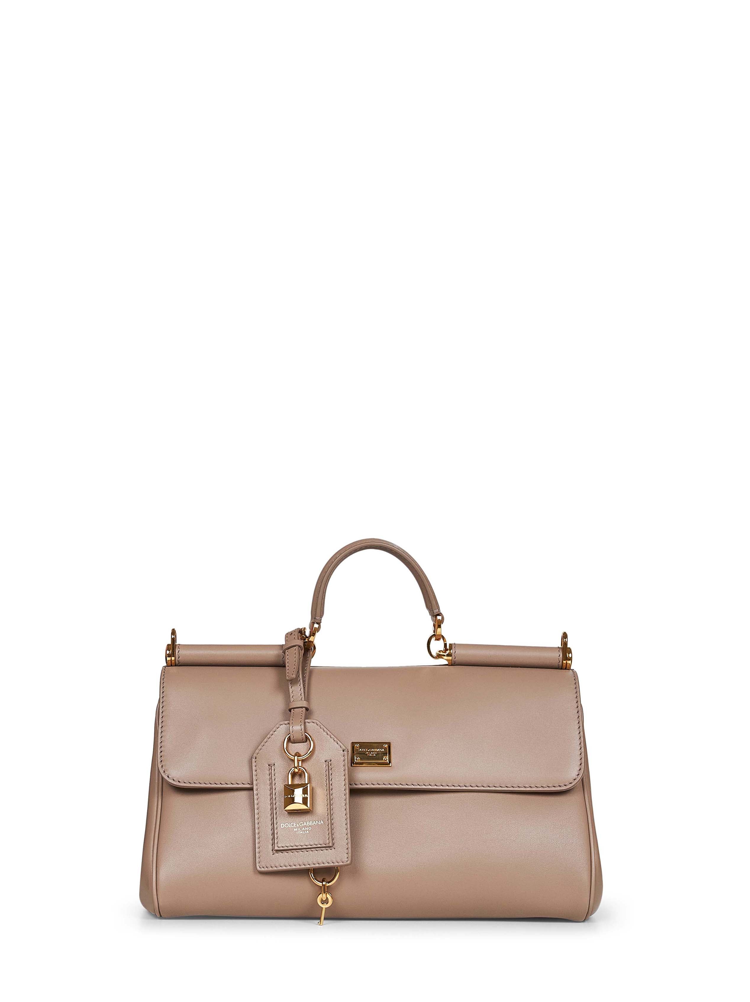 Dolce & Gabbana Women Taupe My Sicily Handbag