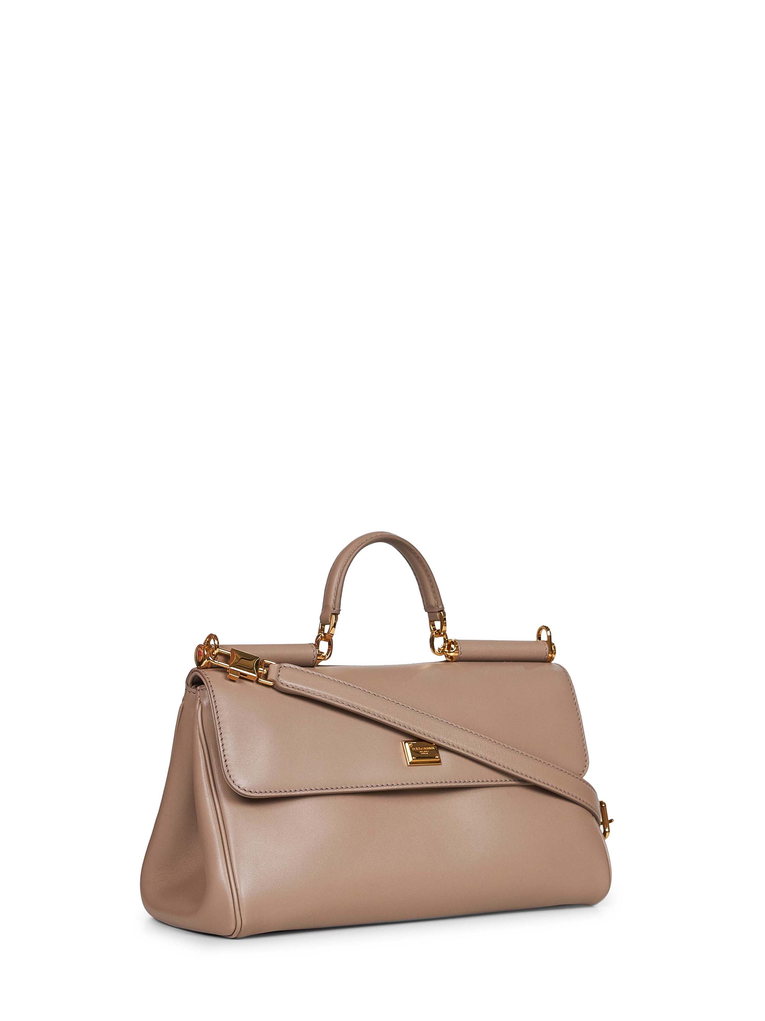 Dolce & Gabbana Women Taupe My Sicily Handbag