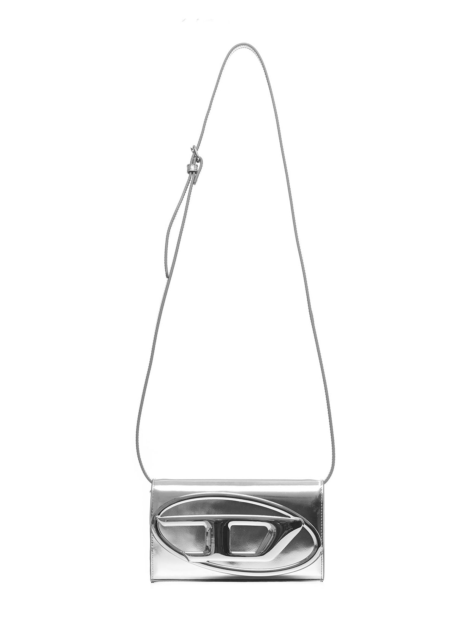 Diesel Women 1Dr Laminated Leather Wallet Bag