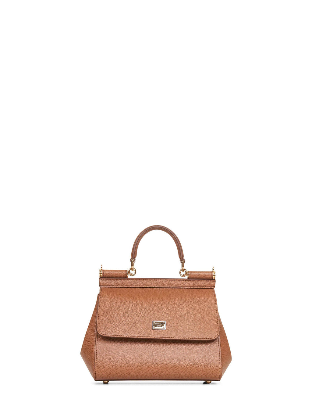 Dolce & Gabbana Women Medium Sicily Handbag In Camel
