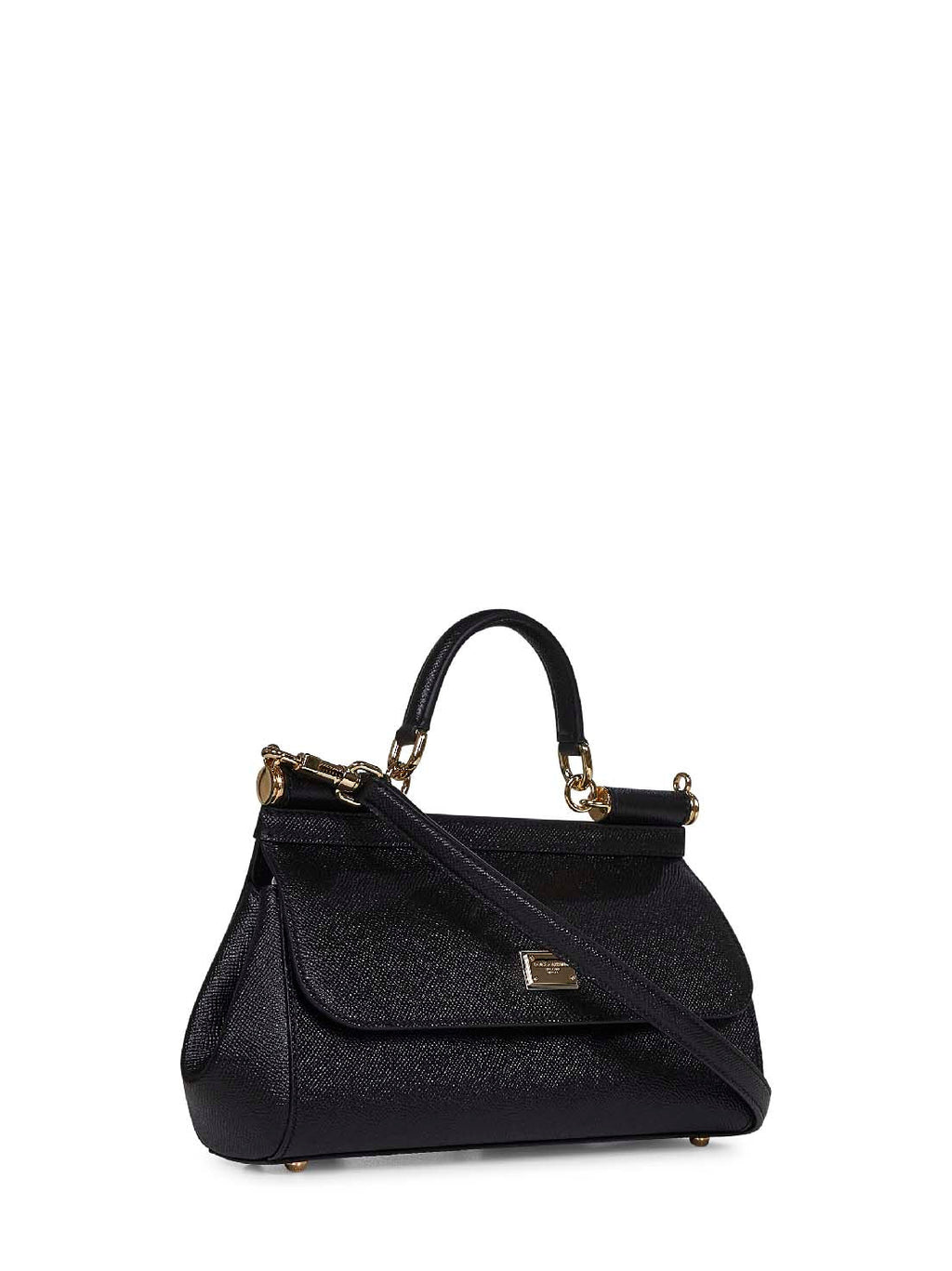 Dolce & Gabbana Women Black Medium Sicily Handbag