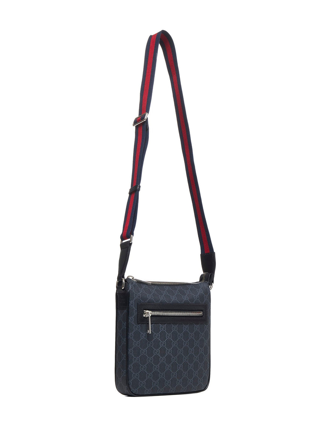 Gucci Men Small Gg Black Shoulder Bag