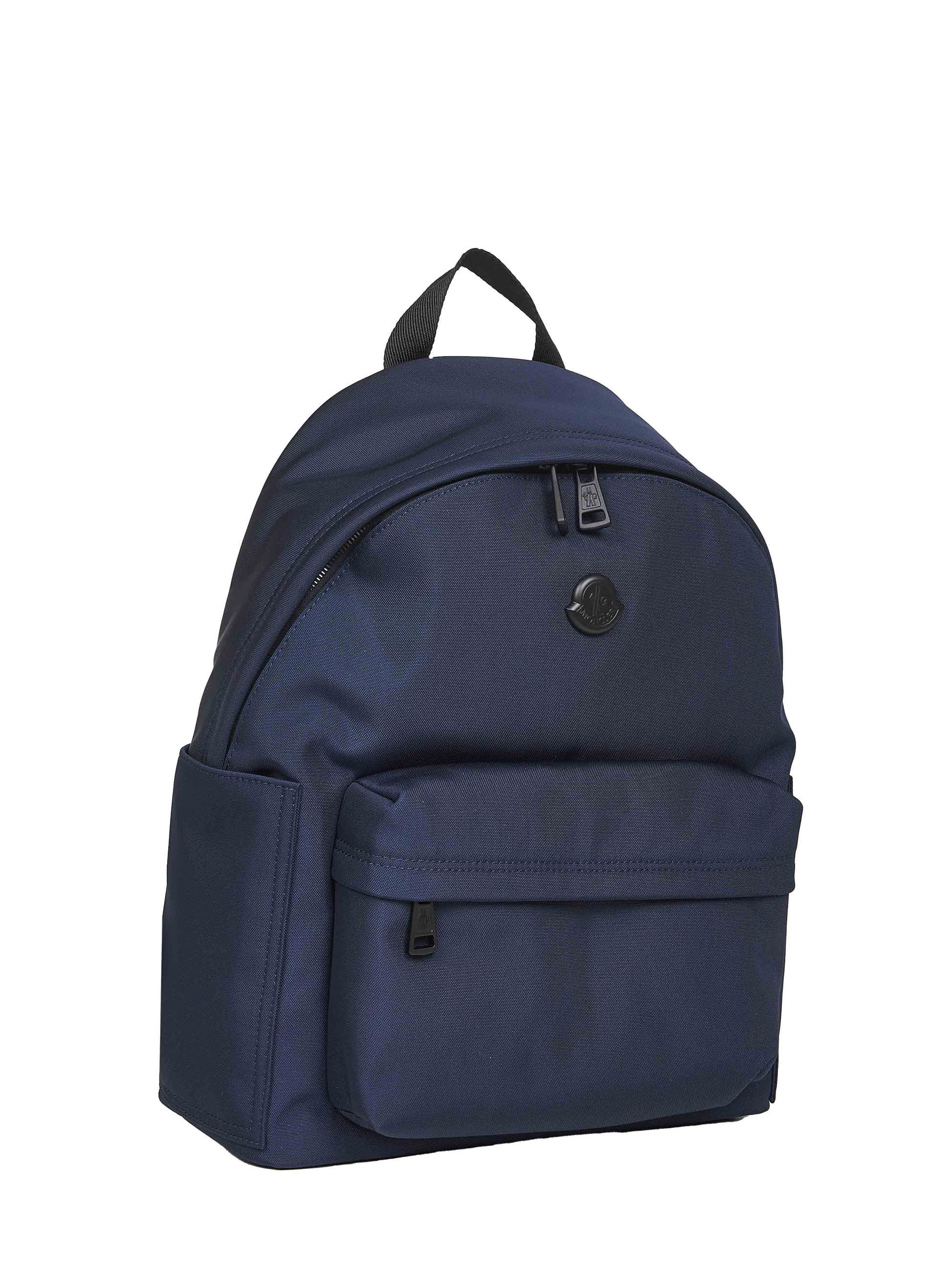Moncler Men Blue New Pierrick Water-Repellent Backpack