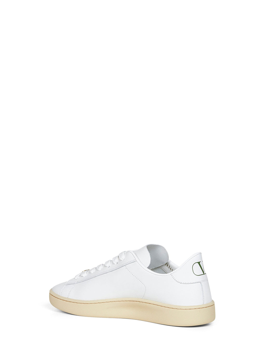 Valentino Garavani Men White Nappa Calfskin Royco Sneakers